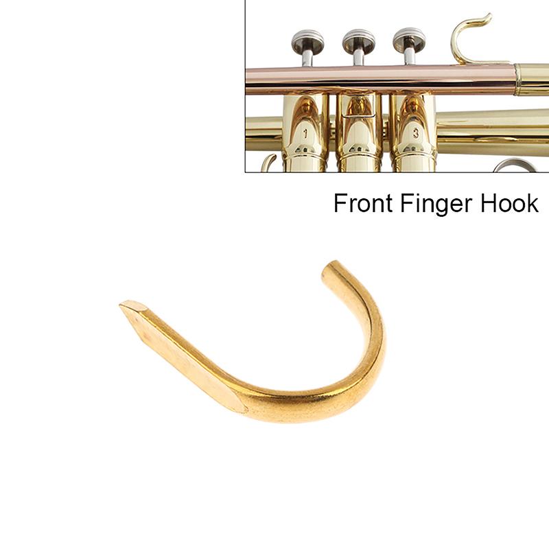 

Down-Tuning Small Thumb Hook Back Support Trumpet Grip Rings Repair Tool Bracket Finger Buttons Metal Slide Finger Rings Fore finger hook