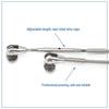 304 Stainless Steel Clothesline Wire Rope Tensioner Hook and Locking Buckle