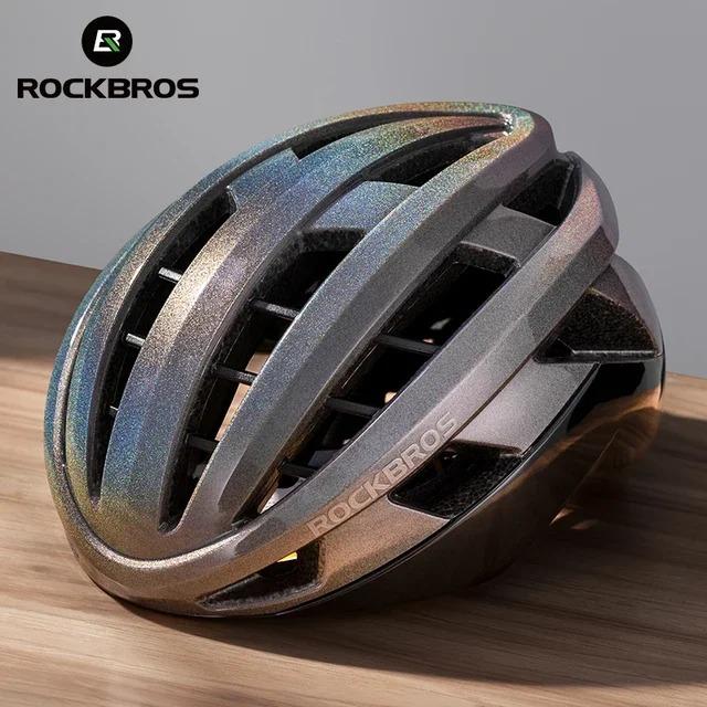 ROCKBROS Cycling Helmet Men Women Bicycle Helmet Intergrally-molded Adjustable MTB Road Thickened Sport Safe Hat Bike Helmet