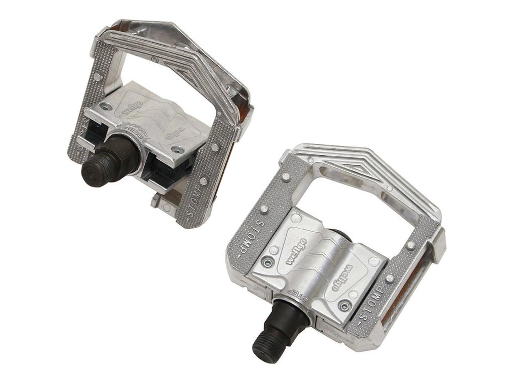 WELLGO wellgo Aluminum Folding Pedals, Convenient for Bike Transport, One-Touch Folding, Left and Right Set, 86916-0099