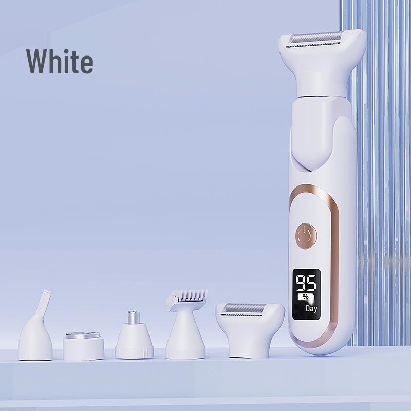 Dual-Head Electric Hair Remover for Whole Body & Private Parts - Portable Unisex Shaver