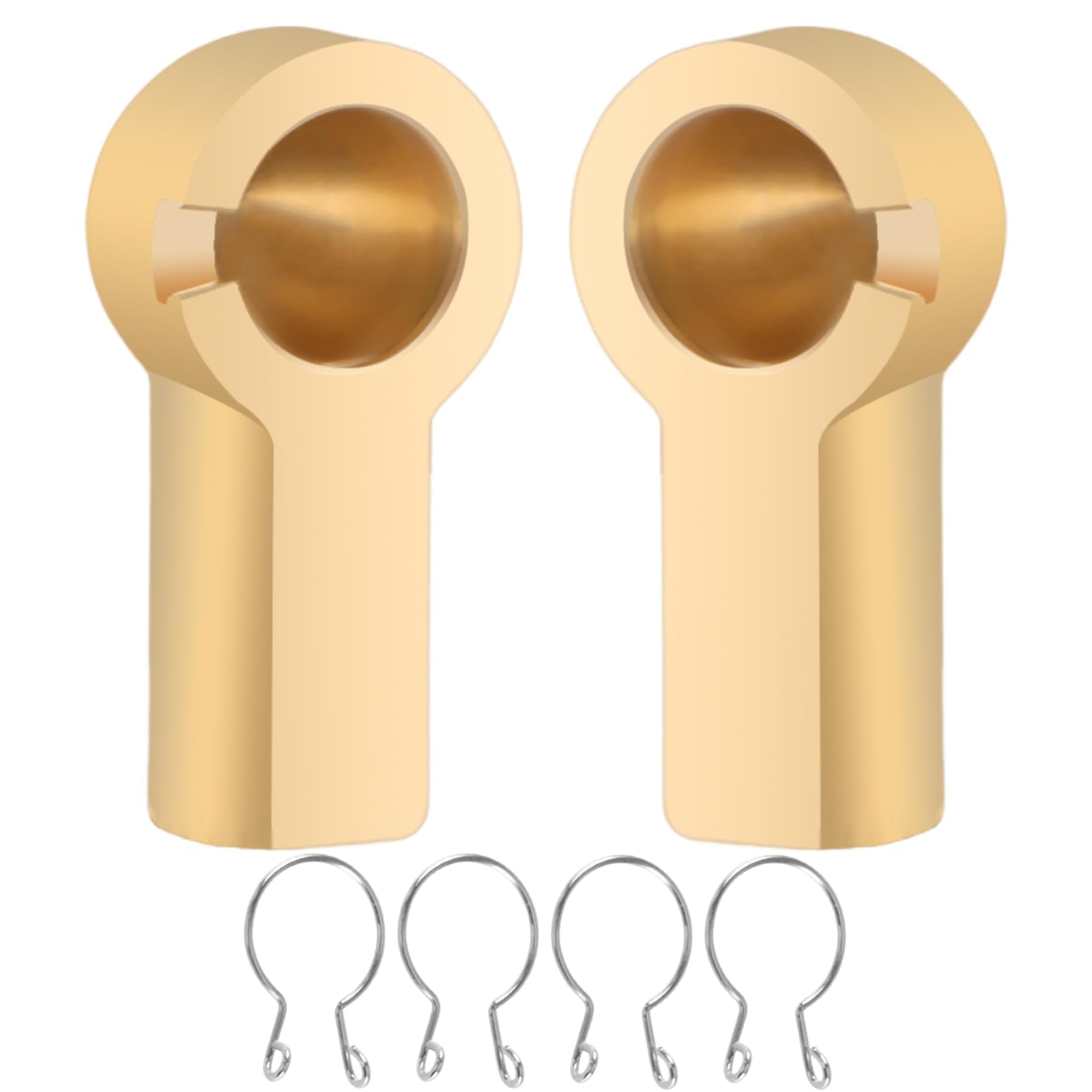 

FUSCH Upgraded Brass Convertible Top Push Rod Ball Joint Push Rod End with Repair