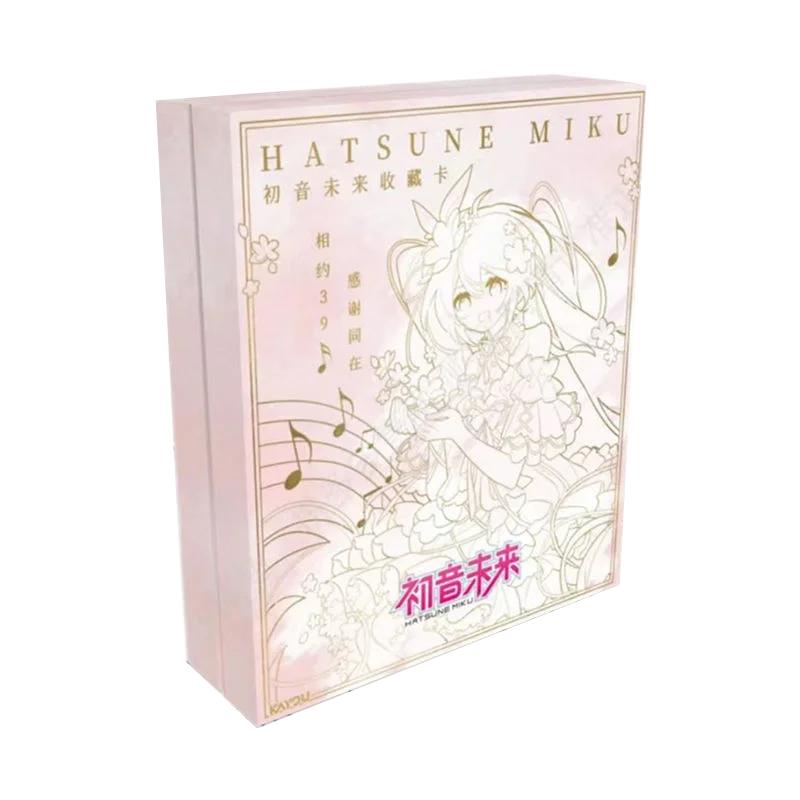 New Hatsune Miku Series Piapro Characters Virtual Singer Collectible Cards Charm Packs Anime Merchandise Gifts