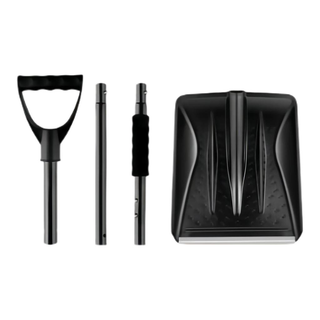 Emergency Snow Shovel Large Capacity Adjustable Car Snow Shovel Detachable Rotating Snow Removal Shovel for Home Garden Camping