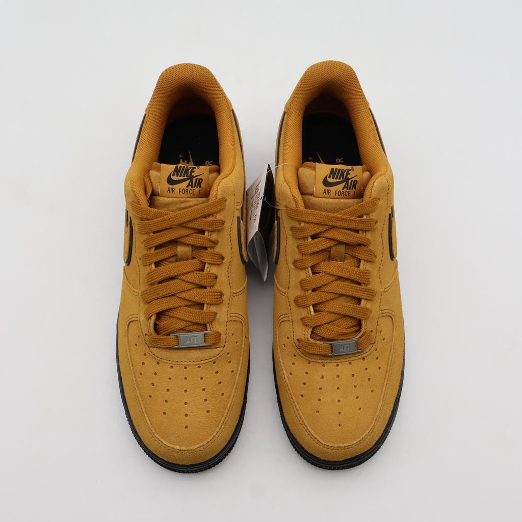 HQ1966-700 Nike Air Force 1 Low Suede Desert Ochre Black (Men's)