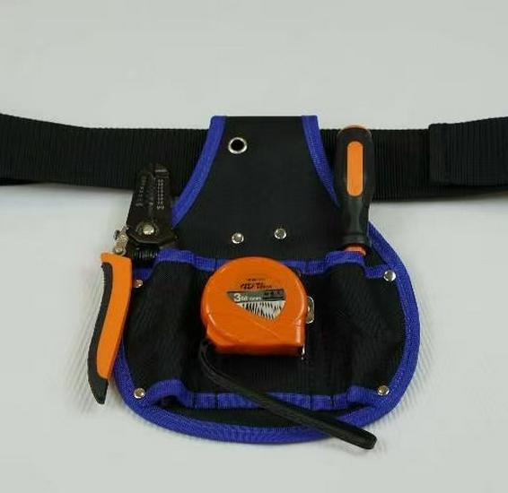 

Large Multi-functional Tool Bag with Shoulder Strap, Waist-hanging Storage for Woodworking & Screw Tools