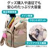 ELECOM Backpack, Oshigoto Bag, Ita Bag, Medium, with Detachable Front Parts, Mimic Mode, Oshikatsu Mode, Greige, BM-OGBP02MGY