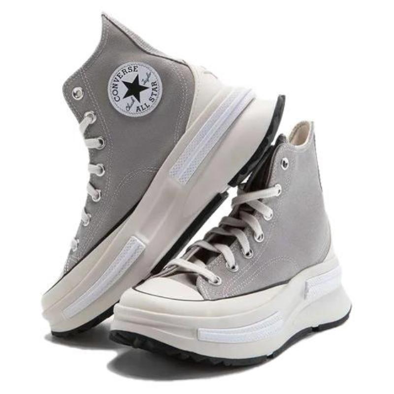 Converse Run Star Legacy CX Stylish and Versatile High Top Canvas Shoes Women's Grey