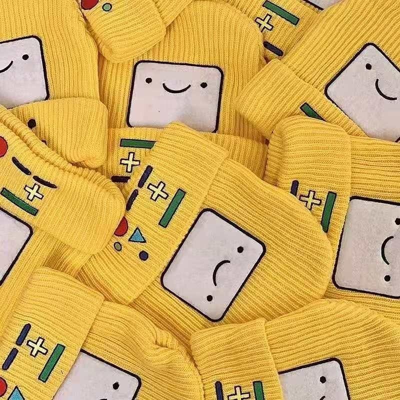 Autumn Winter Hat Retro Game Console Cartoon Warm Beanies Hat Multicolor Fashion Thick Warm Beanie Hats Women Solid Adult Cover Head Cap