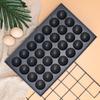 Zerodeko Takoyaki Pan, 28 Takoyaki Maker Baking Pan Japanese Octopus Meatball Grill Pan Egg Mold Tray Plate for Home Kitchen Cake Cooking Tool