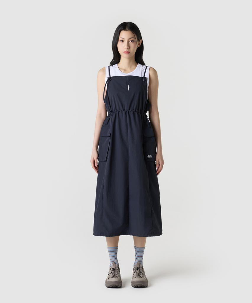 UMBRO Women'S Woven Sleeveless Dress Navy Ur222Cop61