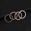 Super Lightweight Key Rings Titanium Alloy Pendant Man Car Keychain  Male Creativity Gift