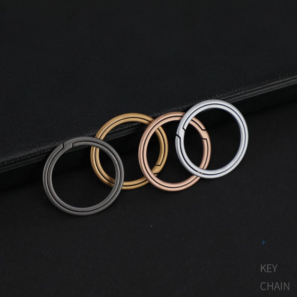 Super Lightweight Key Rings Titanium Alloy Pendant Man Car Keychain Male Creativity Gift