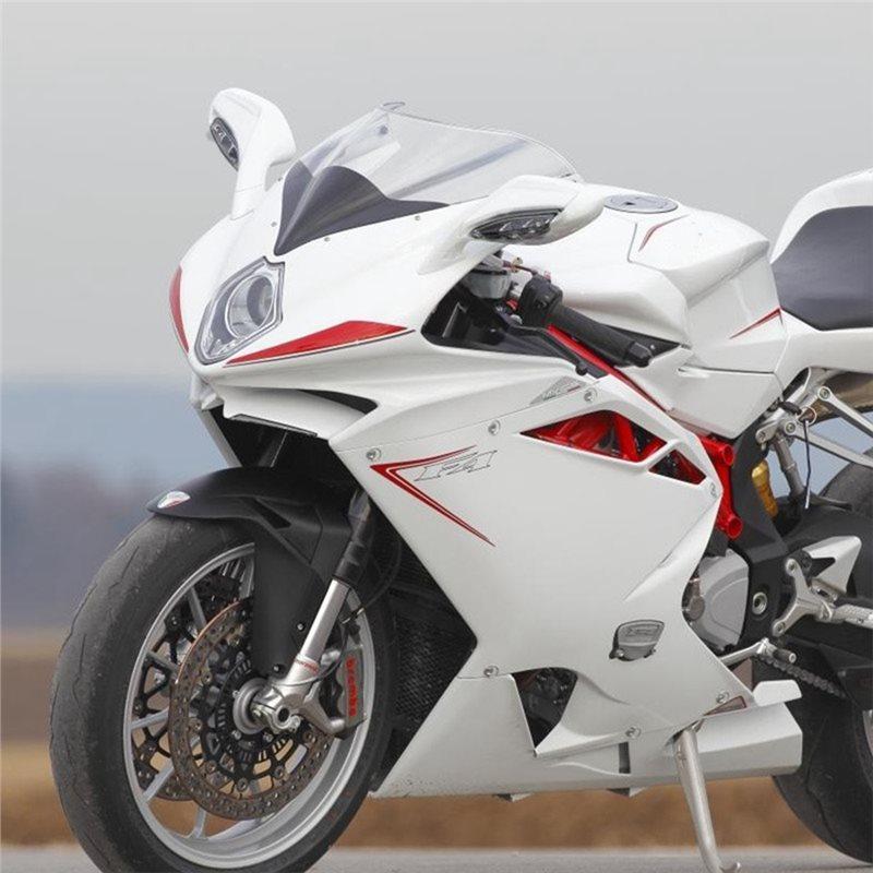 Motorcycle Front Turn Signal Light Lens For MV Agusta Brutale Strada F4 F1000 2001-2009 Blinker Cover