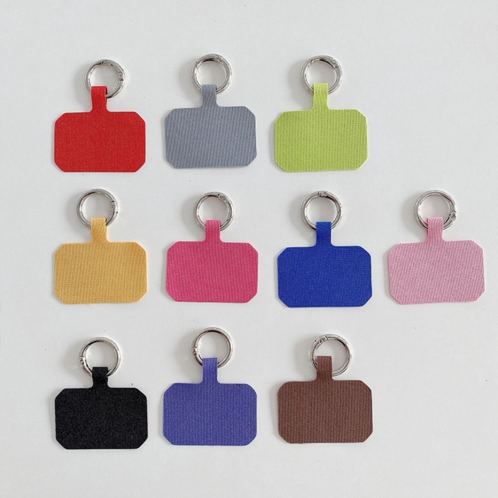 Șnur de siguranță anti-pierdere pentru telefon mobil, Patch, Șnur cu clemă metalică, Șnur pentru card fix, Accesorii