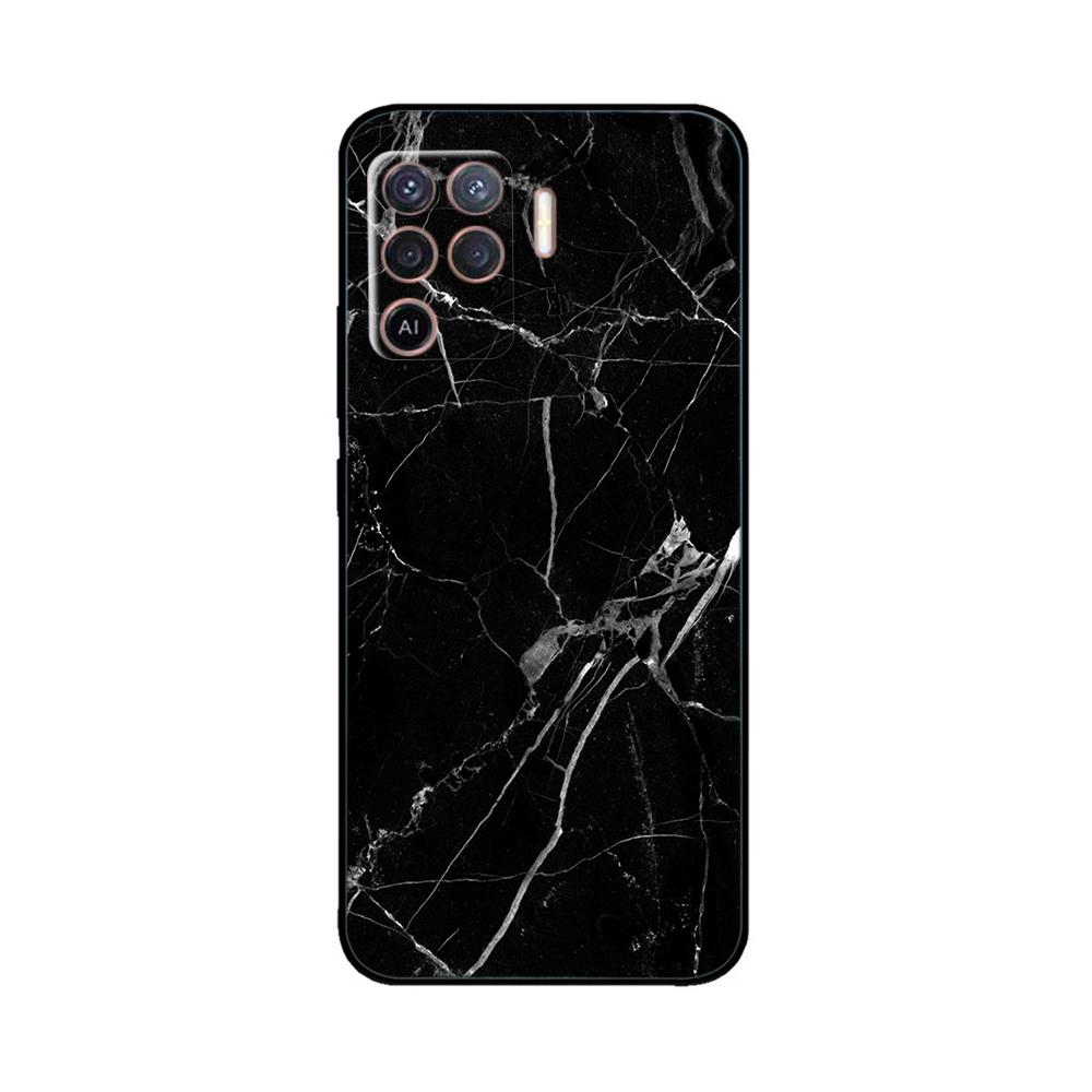 Cover per OPPO Reno 5 Lite Custodia Morbida in Silicone Fiori Bumper per OPPO Reno 5 F oppoA94 4G Custodie Reno 5 Lite Custodie per Telefono