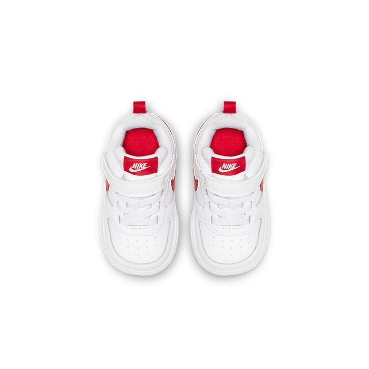 Nike Court Borough 2 Supporto Resistente all'Abrasione Scarpe Basse per Bambini Piccoli e Neonati BQ5453-103