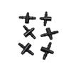 50pcs 3 / 5mm Hose Shunt, Barbed Fitting 1/8-inch Tee Connector Garden Sprinkler System Accessories Gardening Tools