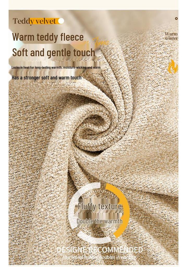 Universal Non-Slip Chenille Sofa Cover – Autumn/Winter, Dirt-Resistant, Full Coverage Cushion Protector