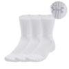 Under Armour Socks 3 Maker Midcrew White 3P 1373084-100