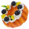 Vivid Fake Donut Decoration Realistic Dessert Prop Set for Themed Party Supplies Wedding Photography Event Bakery Window Home