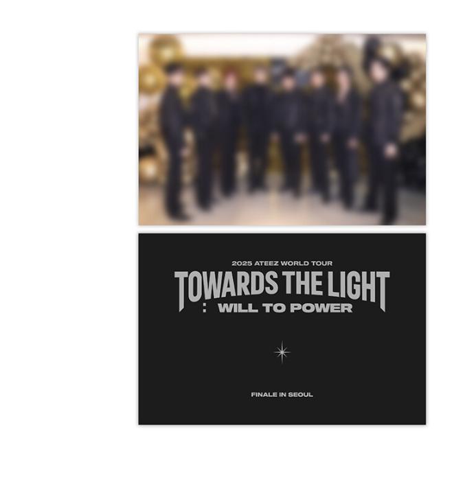 [Pre-order] ATEEZ – 2025 ATEEZ WORLD TOUR [TOWARDS THE LIGHT : WILL TO POWER] FINALE IN SEOUL PLAYCODE