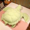 Giant Size Plush Turtle Pillow Soft Stuffed Animal Tortoise Sofa Cushion Lovely Hairy Gift for Christmas Birthday