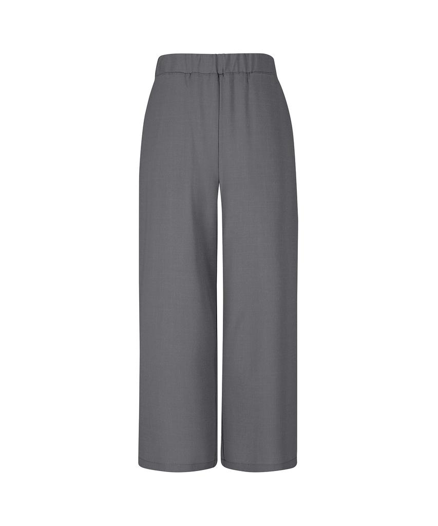 SOUP Poly Spandex Wide Elastic Waist Pants (Oa5Lpt3)