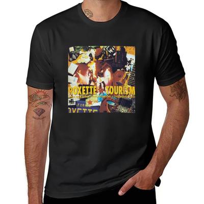 Roxette Toerisme 2 Albumhoes T-shirt voor een jongen plus size tops t-shirts voor mannen pakket