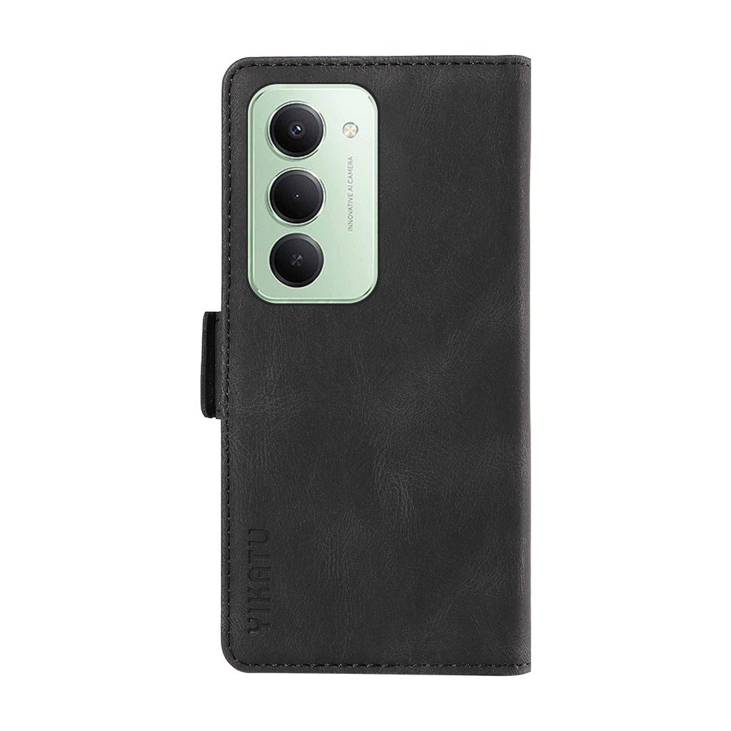 For Xiaomi Redmi 15 4G (EU) (171mm) Leather Case Skin-touch Feeling Wallet Phone Cover