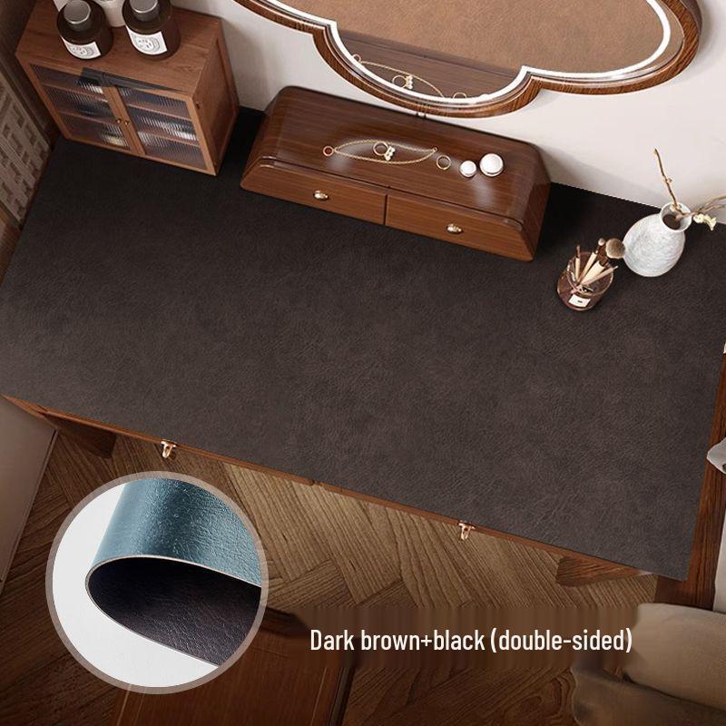Luxurious Cowhide Desk Pad - Retro High-End Notebook Writing Surface