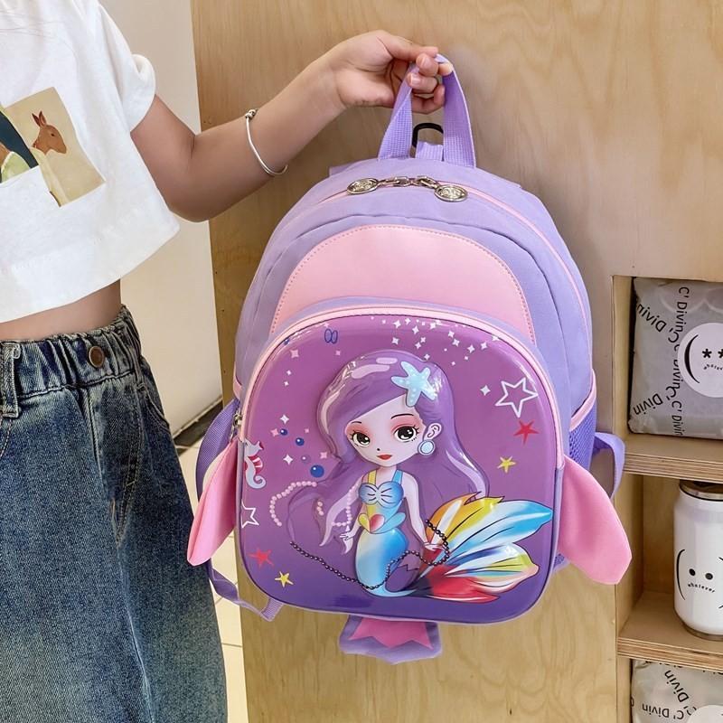 Adorable Sac à Dos Cartoon pour Enfants en Nylon Respirant pour Garçons et Filles Sac d'École