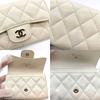 Used CHANEL MatrasseCard Case Leather Women