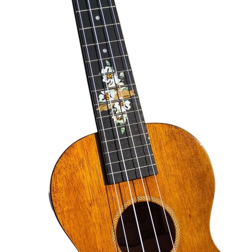 Jockomo 10th Fret Hibiscus Concert Position Mark Inlay Stickers, Perfect for Ukulele