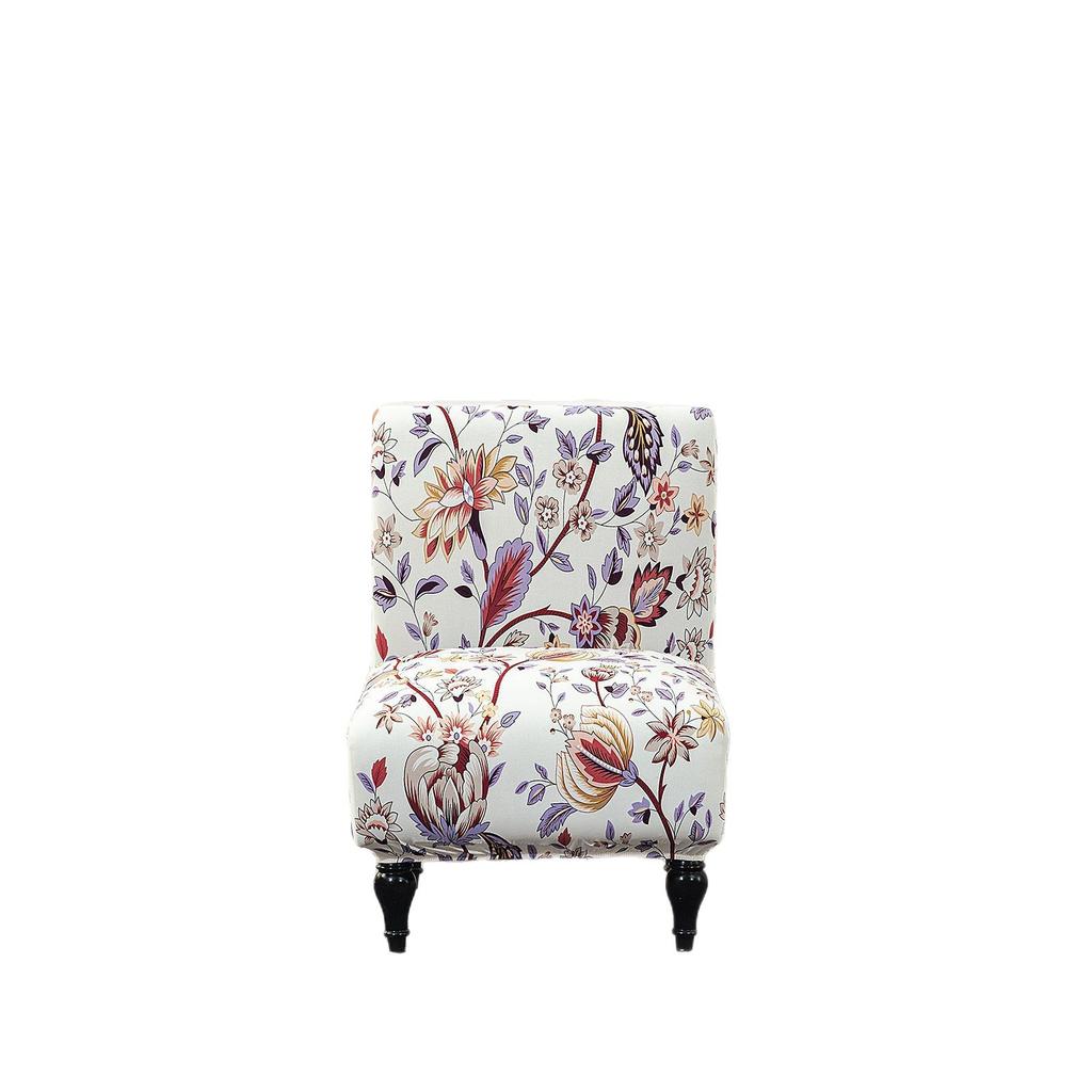 New Color Elastic Printing Armless Fat Chair Cover Amazon Hot Sale Single Armless Sofa Chair Cover