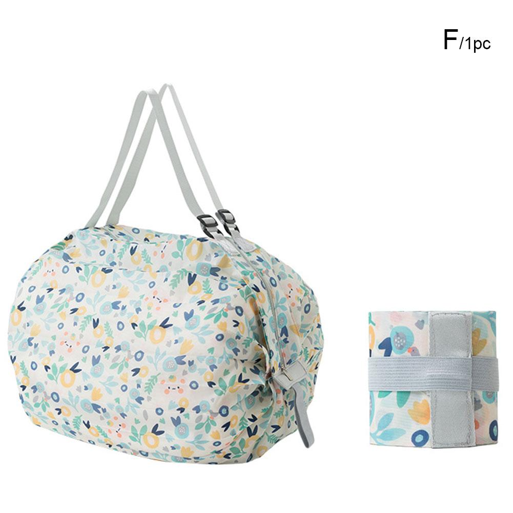 Портативная сумка для хранения Складная сумка для покупок большой вместимости и ручная сумка-рулет Сумка для покупок в супермаркете для путешествий