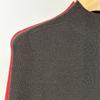 Machine Washable Metallic Thread Round Neck Sweater, Fine Spun Merino Wool, Half High Neck Base Layer