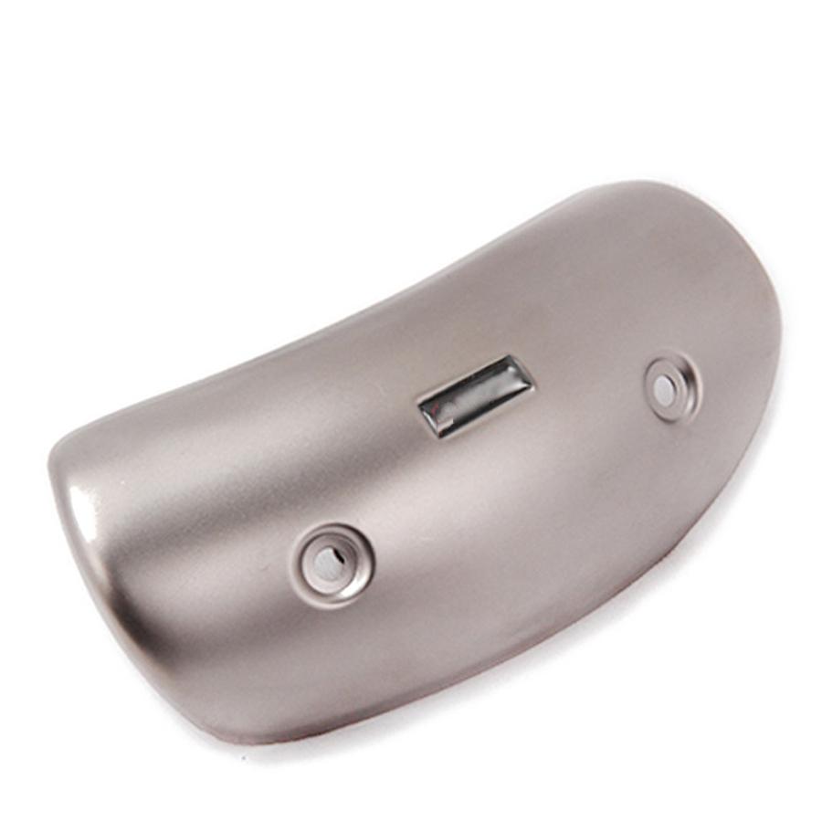 For Motorcycle Exhaust Pipe Anti-Scalding Cover 806-Titanium Color