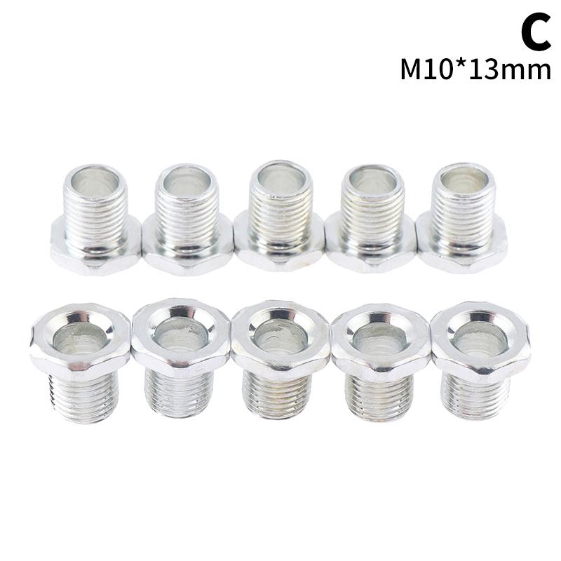 M10 Threaded Tube With Nut For Lamps Hollow Screw Metal Pipe Teeth Whitening Theead Repair Lighting Base Connecting Accessories