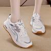 Jesienne Nowe Modne Obuwie Damskie Casualowe Buty Sportowe Oddychające Buty do Biegania na Grubej Podeszwie Damskie