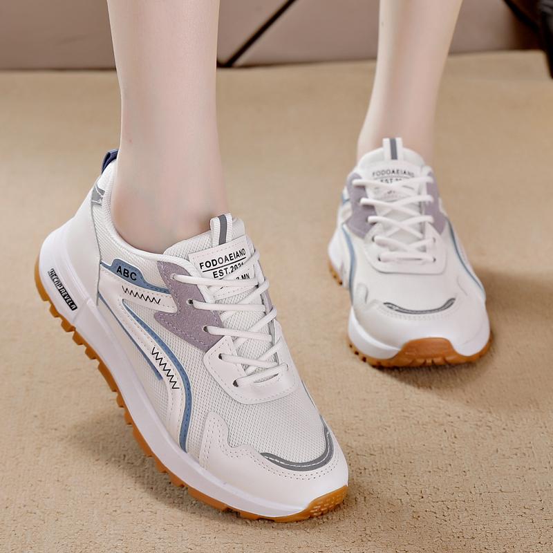 Pantofi de Toamnă Nouă Modă Pantofi Sport Casual pentru Femei Respirabili cu Talpă Groasă Pantofi de Alergare pentru Femei