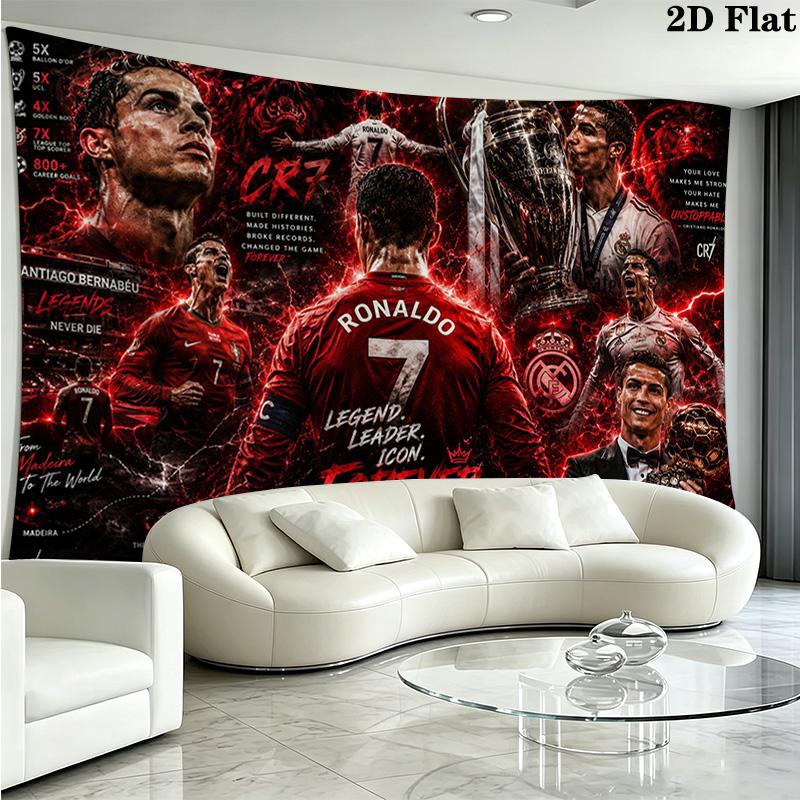 Cr7 Sienas gobelēns Estētisks pie sienas