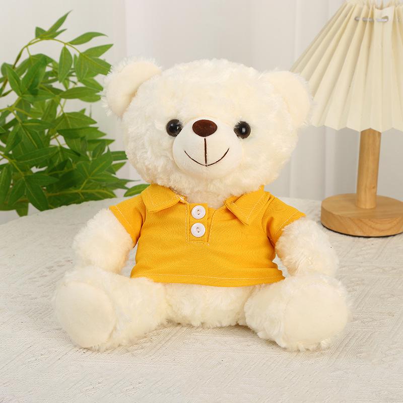 Graduation Commemorative Teddy Bear Plush with School Emblem Logo