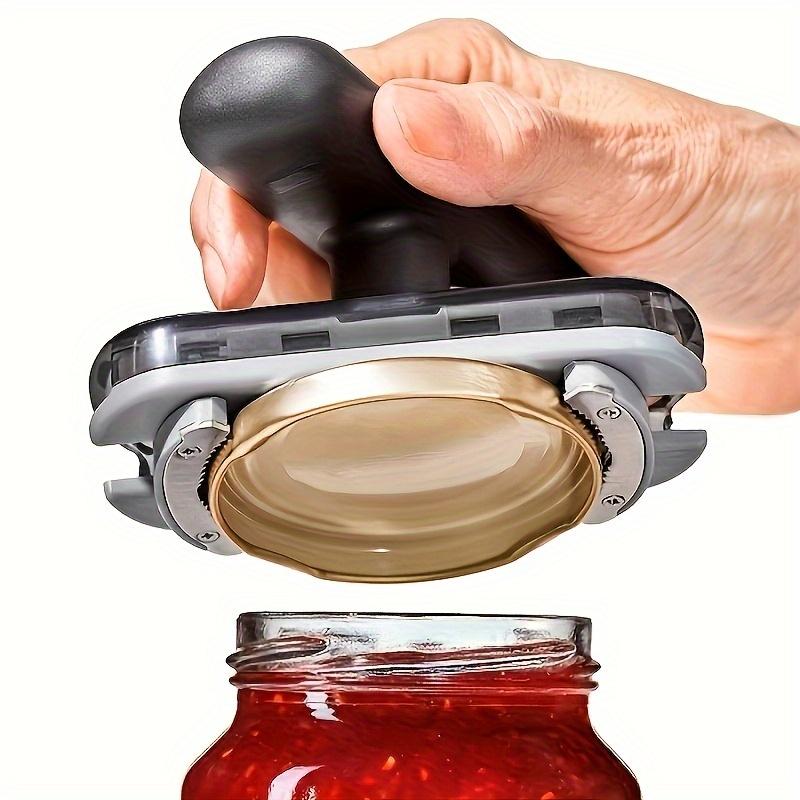 1pc Adjustable Multifunctional Bottle and Jar Opener Easy-Grip Manual Kitchen Tool, Durable ABS Material Jar Openers for Kitchen