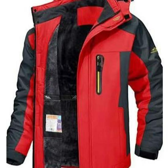 Men's Winter Outdoor Ski Jacket: Windproof, Waterproof, Insulated for Mountaineering and Fishing