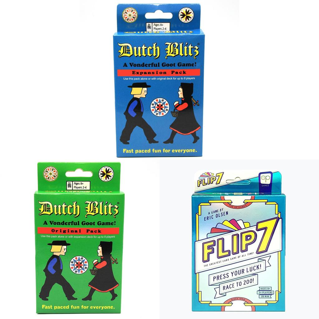 Flip 7 Card Game With Educational And Brain Development Features Family Fun Group Play