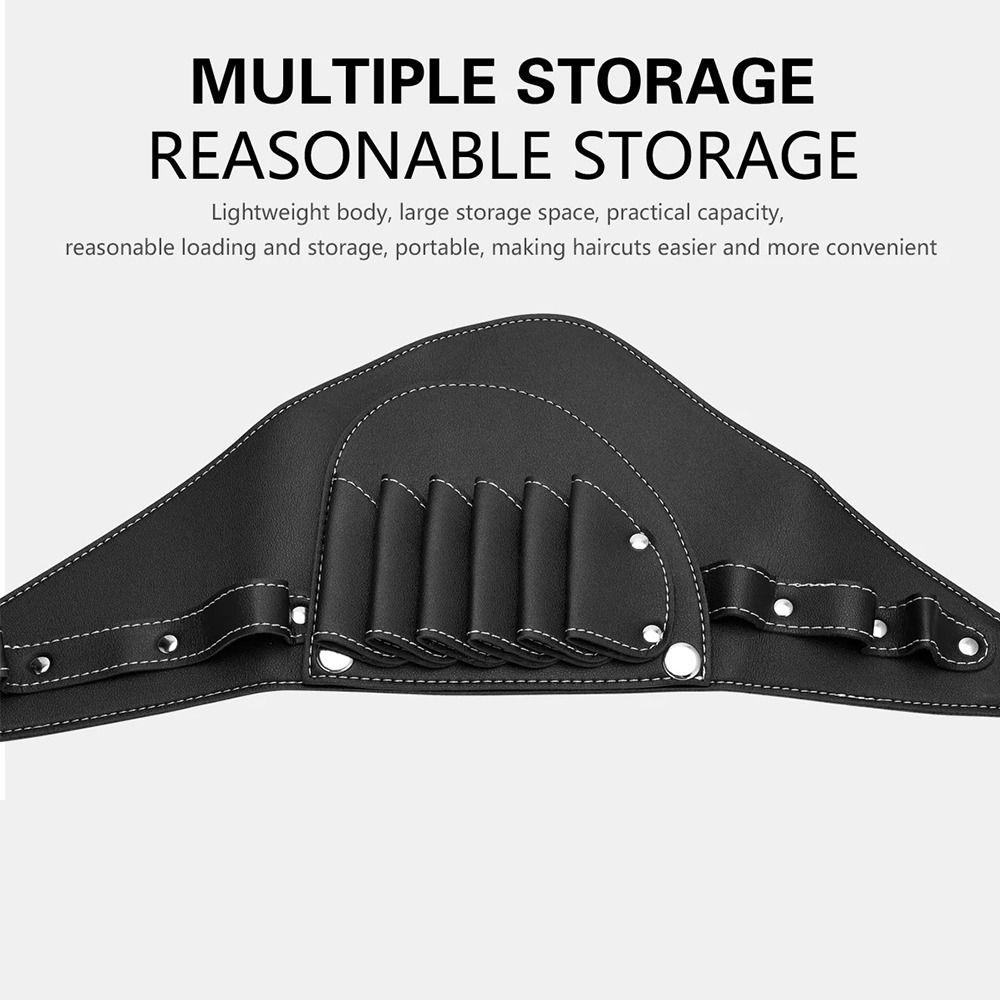 Shoulder Belt Hairdressing Tools Bag PU Leather Barber Tools Bag Hairdressing Bag  Haircut Supplies