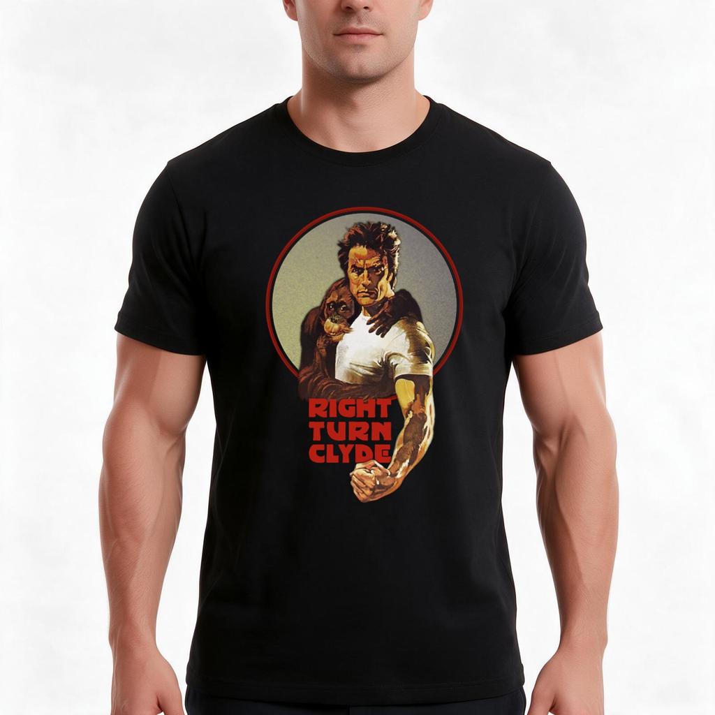 Mod3 Right Turn Clyde Tshirt Summer Casual Cotton Tee Oversized Streetwear Tops Vintage Graphic Print Unisex Unisex Unisex