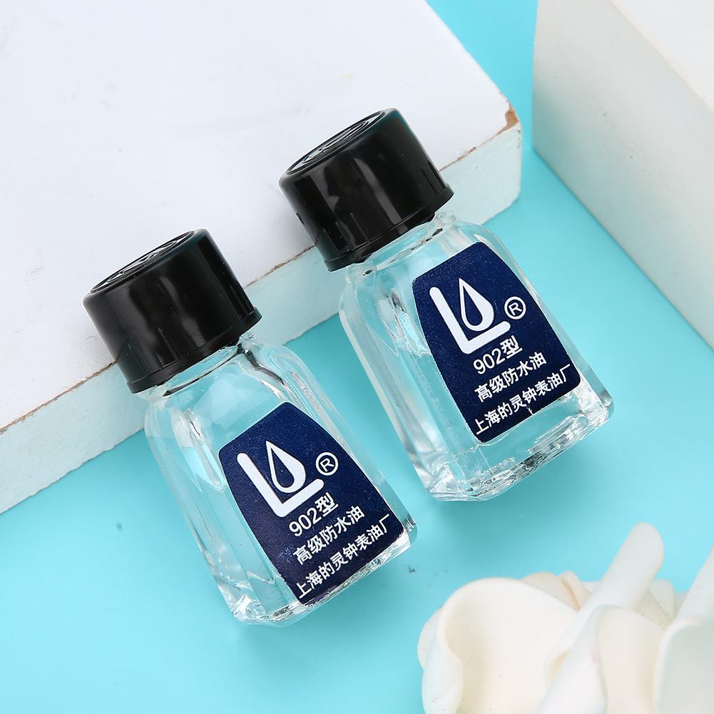 2Pcs Watch Oil Repair Wristwatch Clock Waterproof Oil Maintenance Accessory Tool