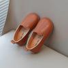 Kids Casual Shoes for Girls Slip-on Leather Flats Moccasins Children Loafers Toddlers Boys Flats for Wedding Party Soft Classic